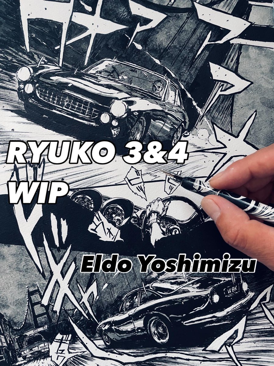 龍子 RYUKO」続編のクルマたち その4 フェラーリ250GT ベルリネッタ