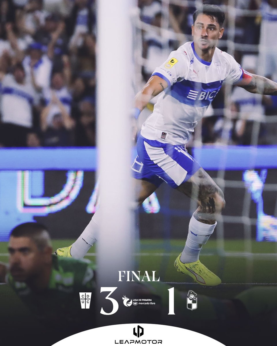 ¡𝐅𝐈𝐍𝐀𝐋 𝐘 𝐓𝐑𝐈𝐔𝐍𝐅𝐎 𝐃𝐄 𝐋𝐀 𝐂𝐀𝐓𝐎, 𝐃𝐄𝐋 𝐓𝐄𝐓𝐑𝐀𝐂𝐀𝐌𝐏𝐄Ó𝐍! ✊

En una gran noche en nuestro Claro Arena y con el aliento de todos #LosCruzados y Cruzadas 👊, La Franja venció por 3-1 a Coquimbo en esta Fecha 4.

⚽ Doblete del Capitán Fernando Zampedri y