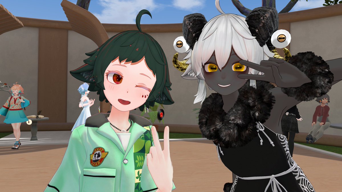 ⑨両手にレイさん！😋
⑩うおおお！フューージョン！ はッ！！フルトラ・デブルさん！
⑪ｻﾀﾐﾝﾀﾞﾖｰ
⑫初めまして、モミノキさん！🎳

#ソラリアの里