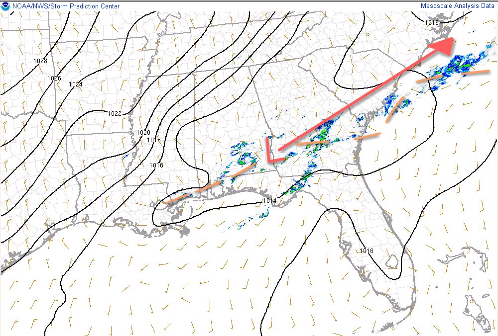 DeAndre_Weather's tweet image. We can see the pieces of our system beginning to align on Mesoscale Analysis tonight w/ our Sfc Low Development, building upper-air dynamics, visible lift on MRMS, and our Shortwave moving SE.

Phase timing will be key for many. Nowcasting continues! #Winterwx