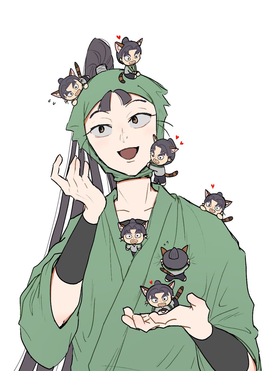 (文仙)ねこの日なので再掲🐈🐈🐈