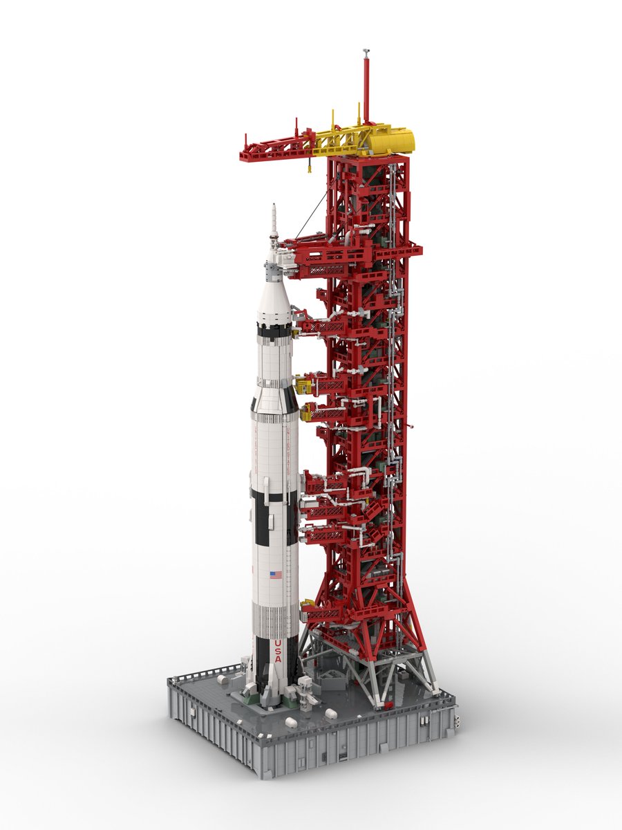 Ladies and gentlemen, we have completion. The instructions and parts lists for the Saturn V Mobile Launcher are officially finished!

Next stop: Rebrickable.