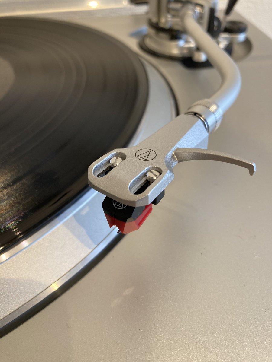 AT-VM95MLに替えました😁音が豊かになった気がします