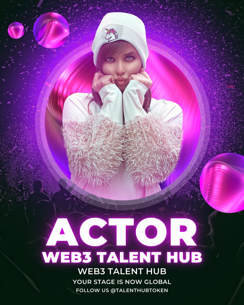 web3talenthub's tweet photo. Actors, your stage is no longer limited by borders or gatekeepers.

Show your craft. Be discovered globally. Own your professional identity and connect.

It’s time to step into the future of performance.

#ActorsLife #GlobalCasting #FutureOfTalent #OwnYourTalent
#web3talenthub https://t.co/pcON9MOFh8
