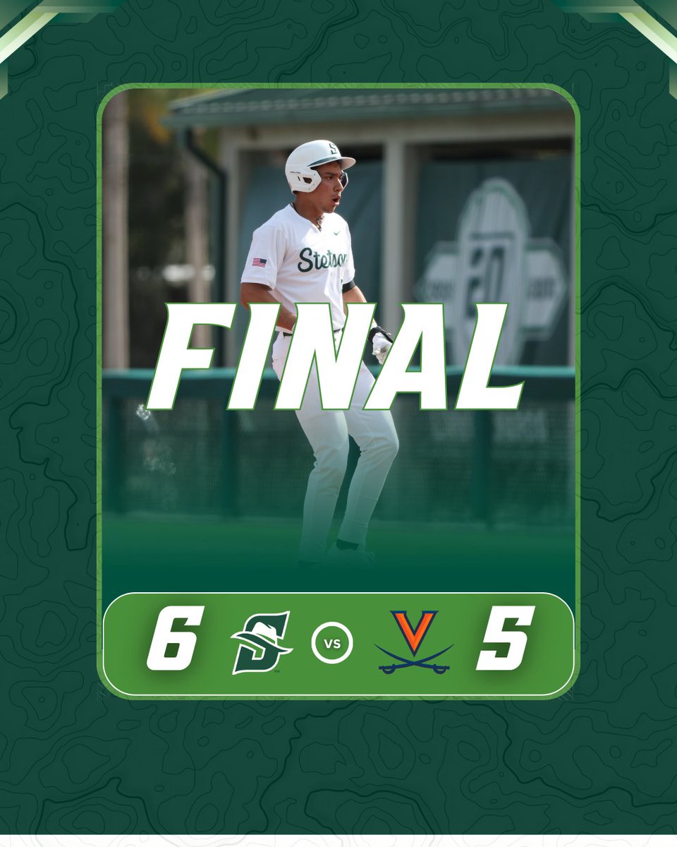 Stetson Baseball tweet media