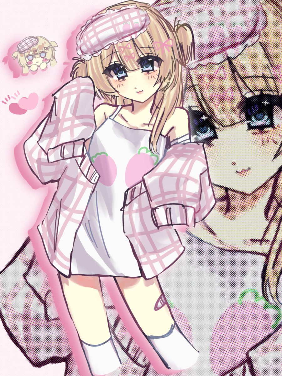 sk_naq's tweet image. 描き合い♬