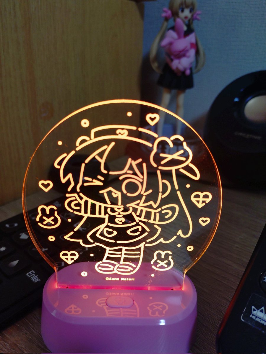 ピカピカ・ネオン・名取・アクリルスタンド