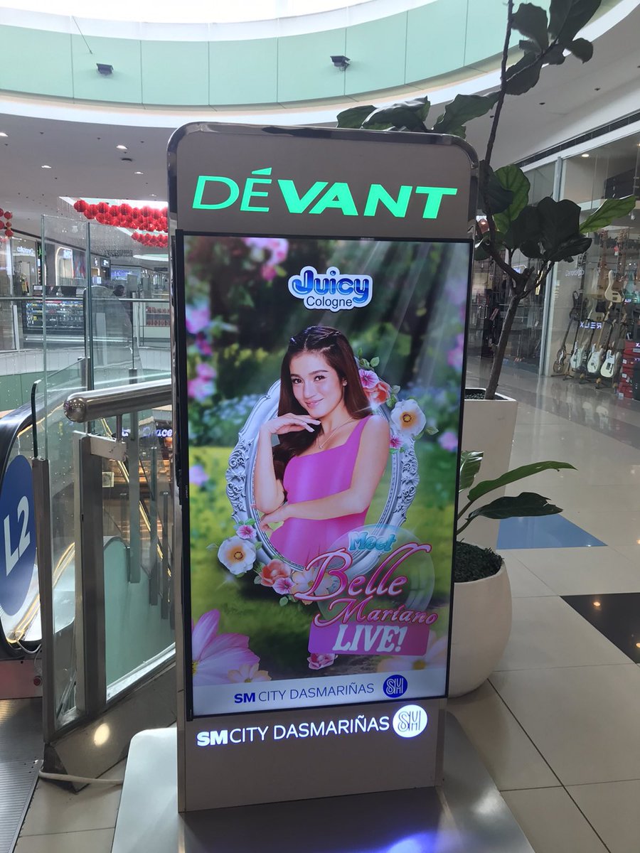 Spotted! 👀 The Juicy Becoming mats are officially up at SM Dasma! Show some love and go check them out. 💗

Make sure to snap a picture and tag us so we can see! 💖📸

#JuicyCologne 
#JuicyBecoming
#LetYourSweetnessShine
#BelleMarianoXJuicyCologne
