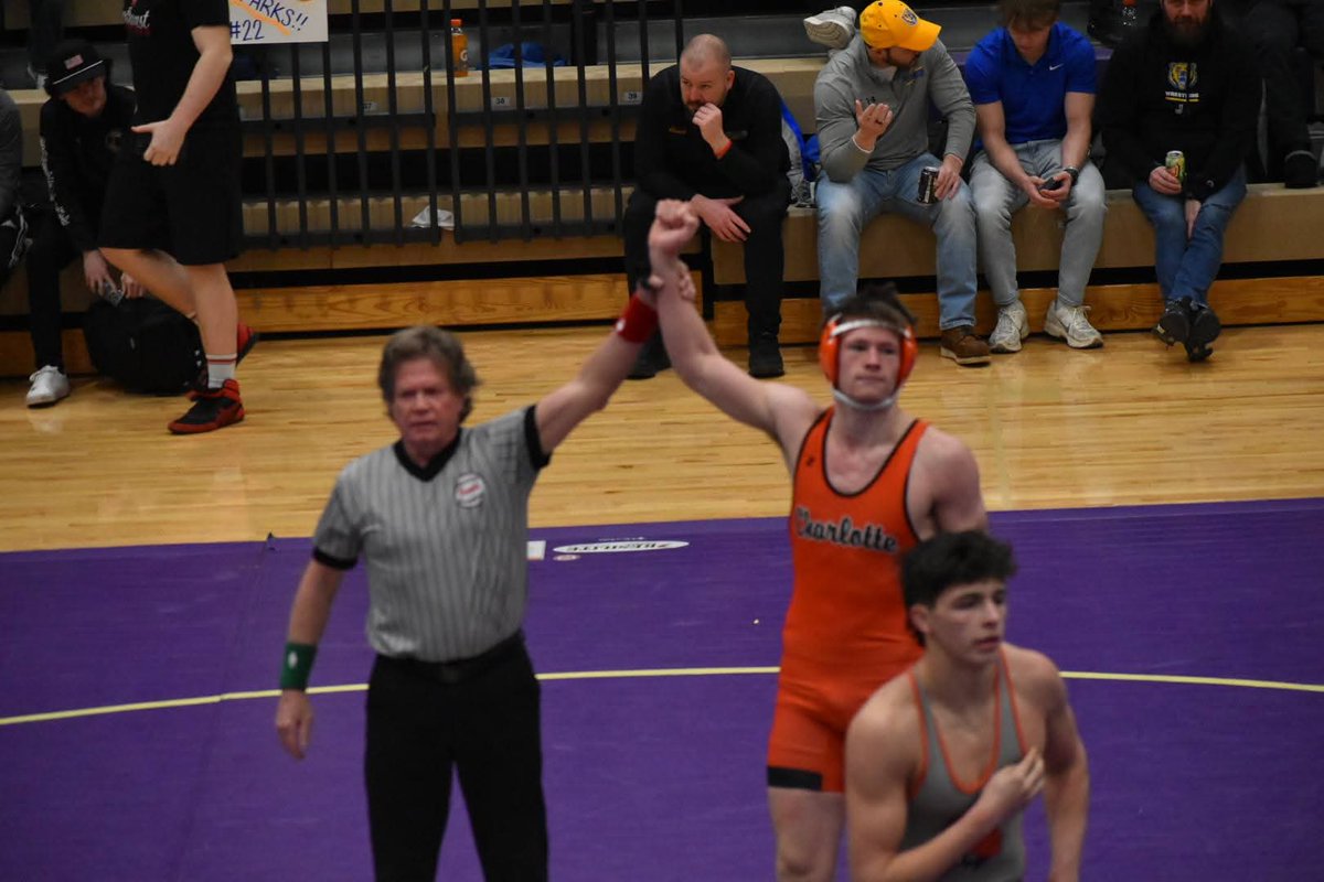 My cousin Brock Foster won regional today!