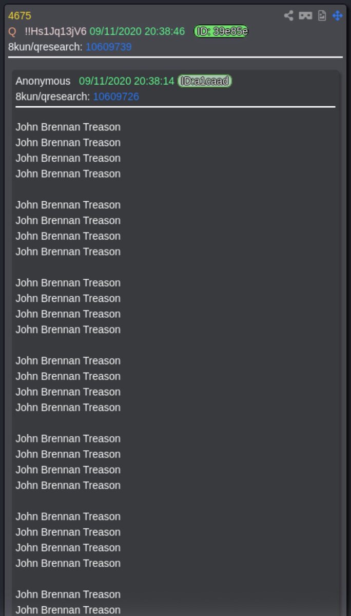 First Q Drop the first instance where Epstein is mentioned in the Q drops is on 11 ...