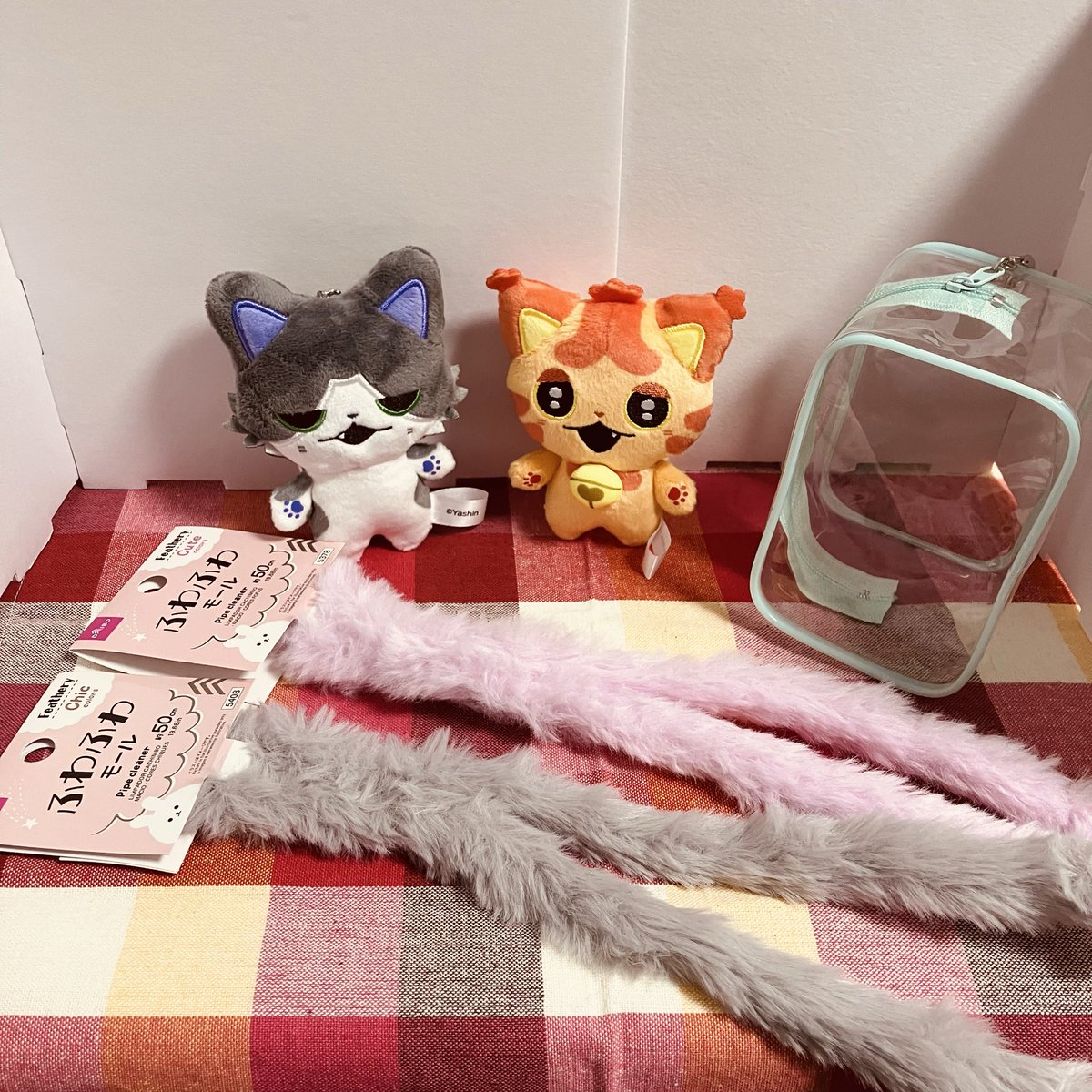 かみさまキツネとサラリーマン 第一回ネコちゃん達にピッタリなポーチ