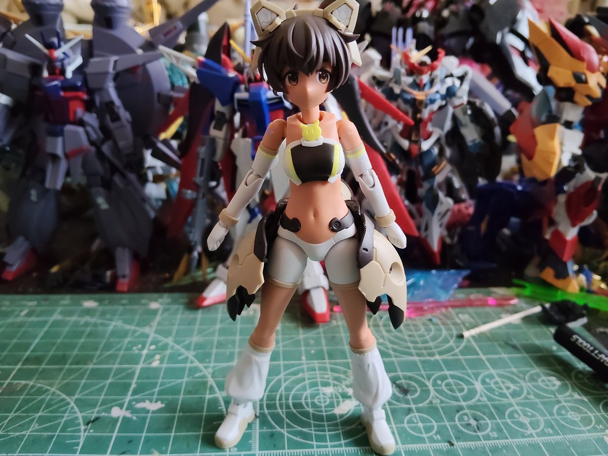 ルルチェ（リリーウェア）完成！！ ルルチェは初めて組んだ30MSなので