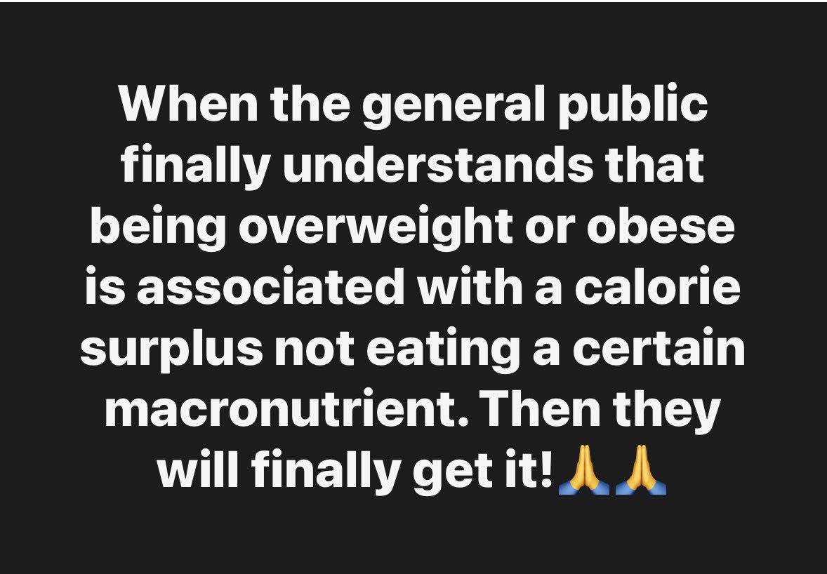 Obi_Obadike's tweet image. Facts!
#obesity #overweight #health #fitness #caloriesurplus