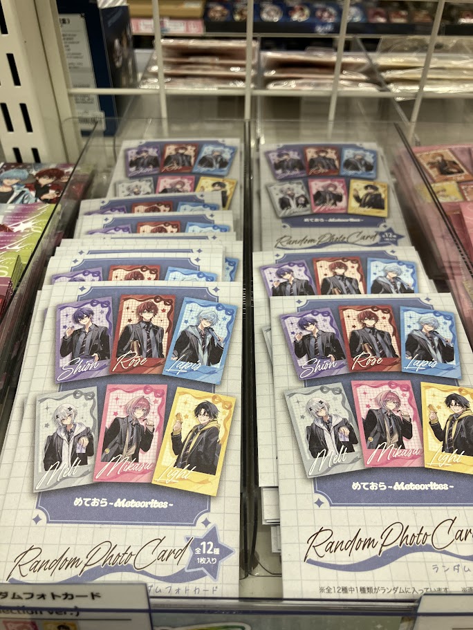 アニメイト限定・STPR Sweet Days Collectionグッズ第1弾】 当店で「め