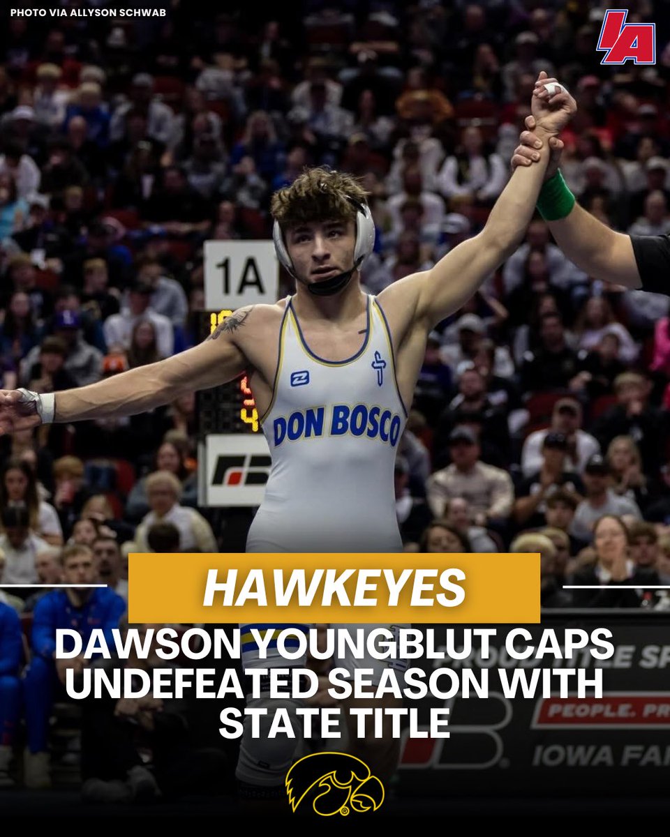 Dawson 3X

The Don Bosco junior and future Hawkeye caps off his season with his third straight individual state crown