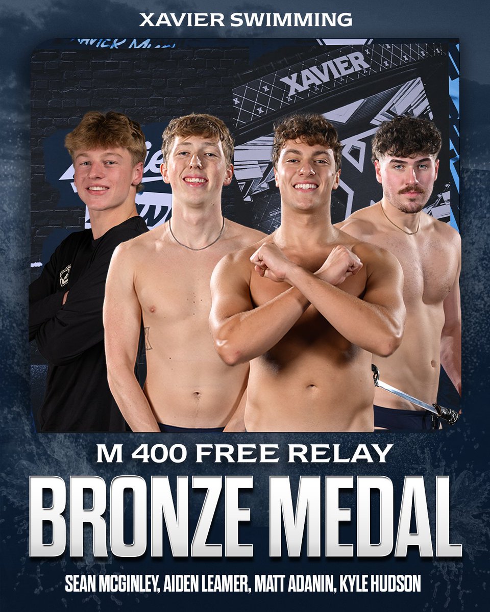 Xavier Swimming tweet media