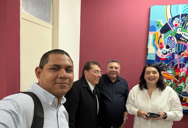 Encuentro del Dr Omar Pérez Díaz y Dra Nayan Labrador Velasco con la Misión Pedagógica Internacional del Doctorado en Cs de la Educación de la Universidad de Magdalena Colombia; actividad coordinada por el Dr José Pascual Mora García.