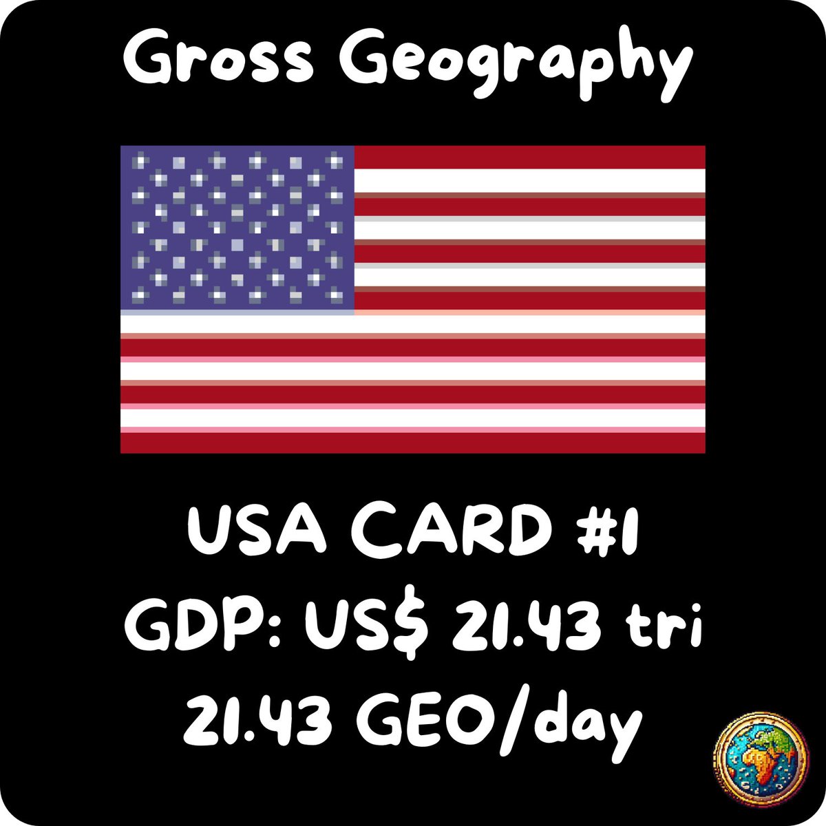 I just created United States of America #1 (North America) on @NanswapArt! Check it out! nanswap.com/art/assets/2uw…