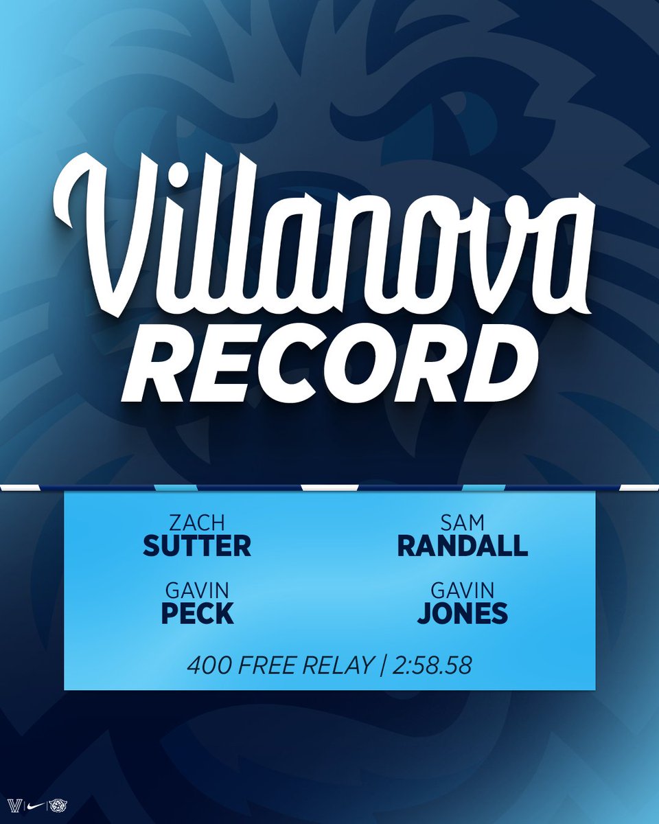 Villanova Swimming & Diving tweet media