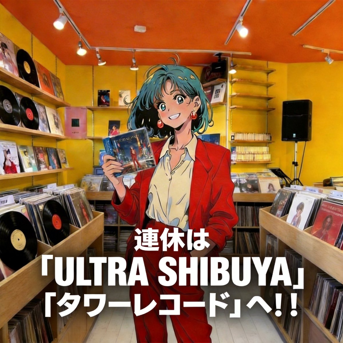 パネル展示最終日です!!✨🗼 #BeatFlickers #ULTRASHIBUYA