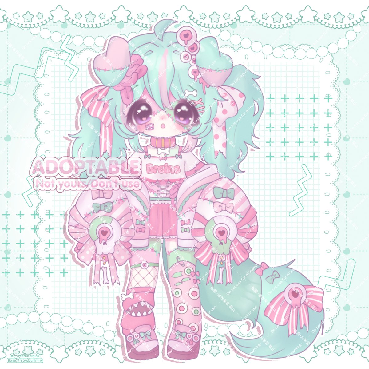 💚VGen Adoptable
₊˚⊹♡ Get it below! ⬇
✧ 𝖢𝖺𝗇 𝖻𝖾 𝗉𝗎𝗋𝖼𝗁𝖺𝗌𝖾𝖽 𝖺𝗌 𝗈𝗎𝗍𝖿𝗂𝗍
𝘉𝘢𝘴𝘦 𝘣𝘺 : 𝘴𝘵𝘳𝘢𝘸𝘣𝘶𝘯𝘪𝘮𝘪𝘭𝘬
•┈୨♡୧┈• 
#adoptable #Vtuber #adopt 
#characterdesign #VGen
