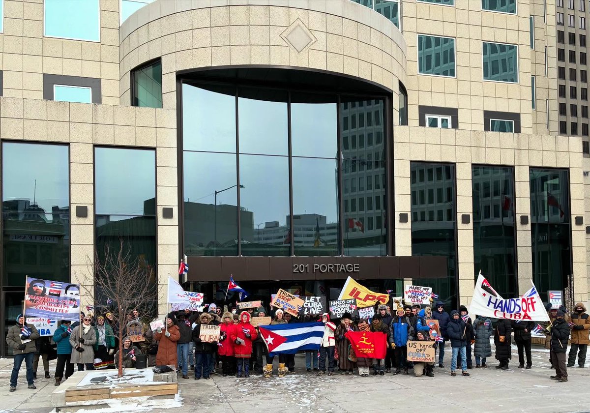 EmbacubaCanada's tweet image. ¡Gracias #Manitoba, por la solidaridad!

#CubaNoEstáSola

Thank you #Manitoba, for the solidarity!

#CubaIsNotAlone