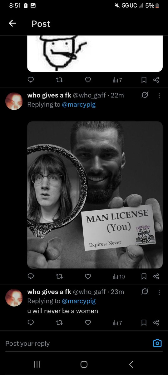 its crazy how someone can post all this and still think they deserve to live