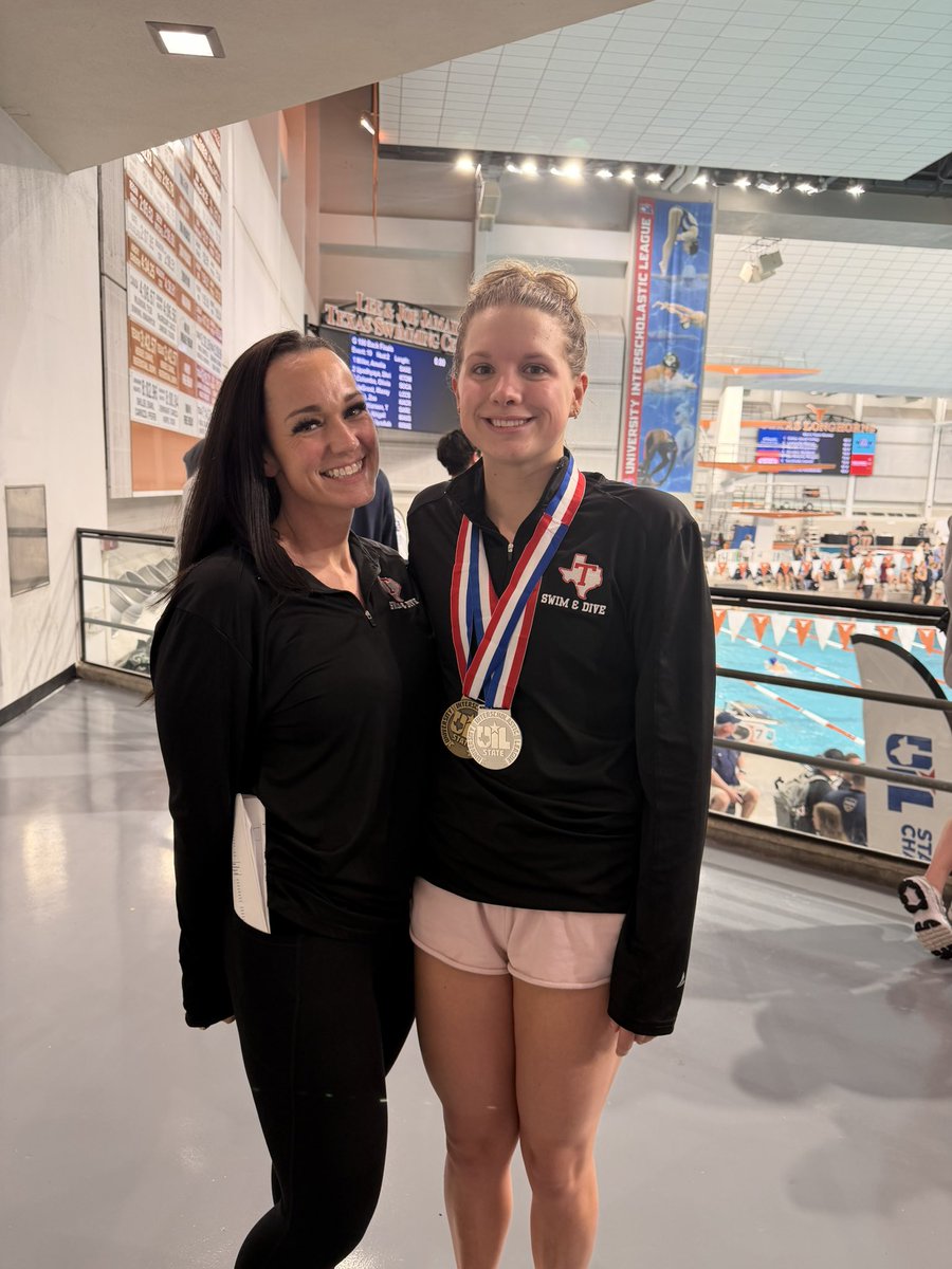 TISDTHS's tweet photo. 🔥 STATE STANDOUT ALERT! 🔥

Isabella Muir just DOMINATED at the State Swim Meet! 🏊‍♀️💪

🥉 3rd in the 200 Free
🥈 2nd in the 500 Free

Absolutely incredible performance against the best in Texas! Your grit, heart, and relentless work ethic make Tomball PROUD! #PrideOfTexas https://t.co/Dwfuay8tCu