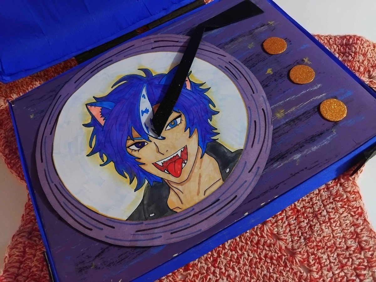 Dinamica de <a href="/LuaYVtuber/">LuaYouVT</a> 
Lua version tocadiscos, viene incluido su propio disco, "este disco te hara sentirte en las estrellas"
#LuaVTArt 🍋