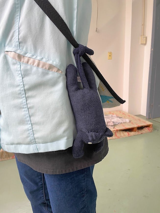 これはクツシタ人じゃなくてクツシタ猫。 #猫の日　#ワークショップ