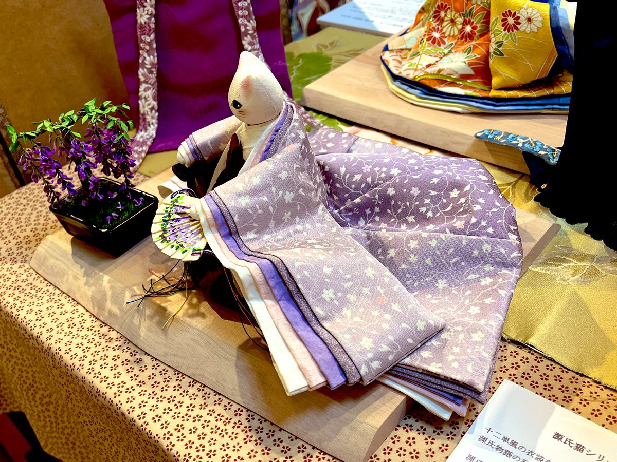 本日 #猫の日 あやねこや個展 優雅な猫姫様をご覧ください 明日最終日