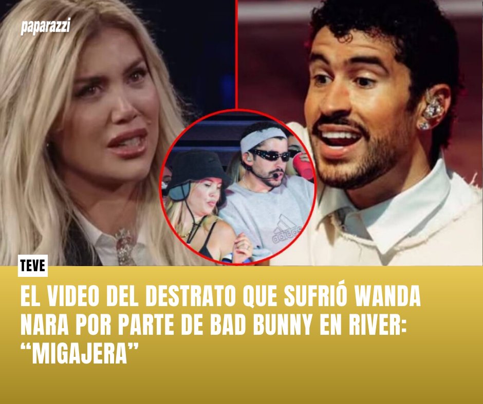 PaparazziRevis's tweet photo. VERGÜENZA TOTAL😅💥 Wanda Nara no la pasó nada bien cuando fue a ver a Bad Bunny a La Casita y se viralizó un video de su tremendo papelón. ¿Qué le pasó?

Encontrá el video en la web:
https://t.co/nnK28Q7tki https://t.co/G6O5GvJ5dm