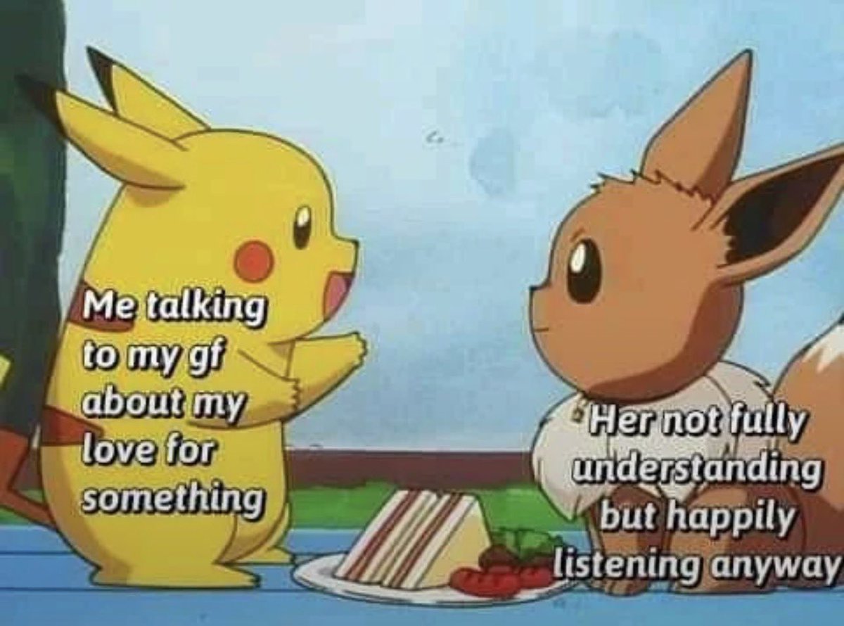 Me taking about Pokémon fr!