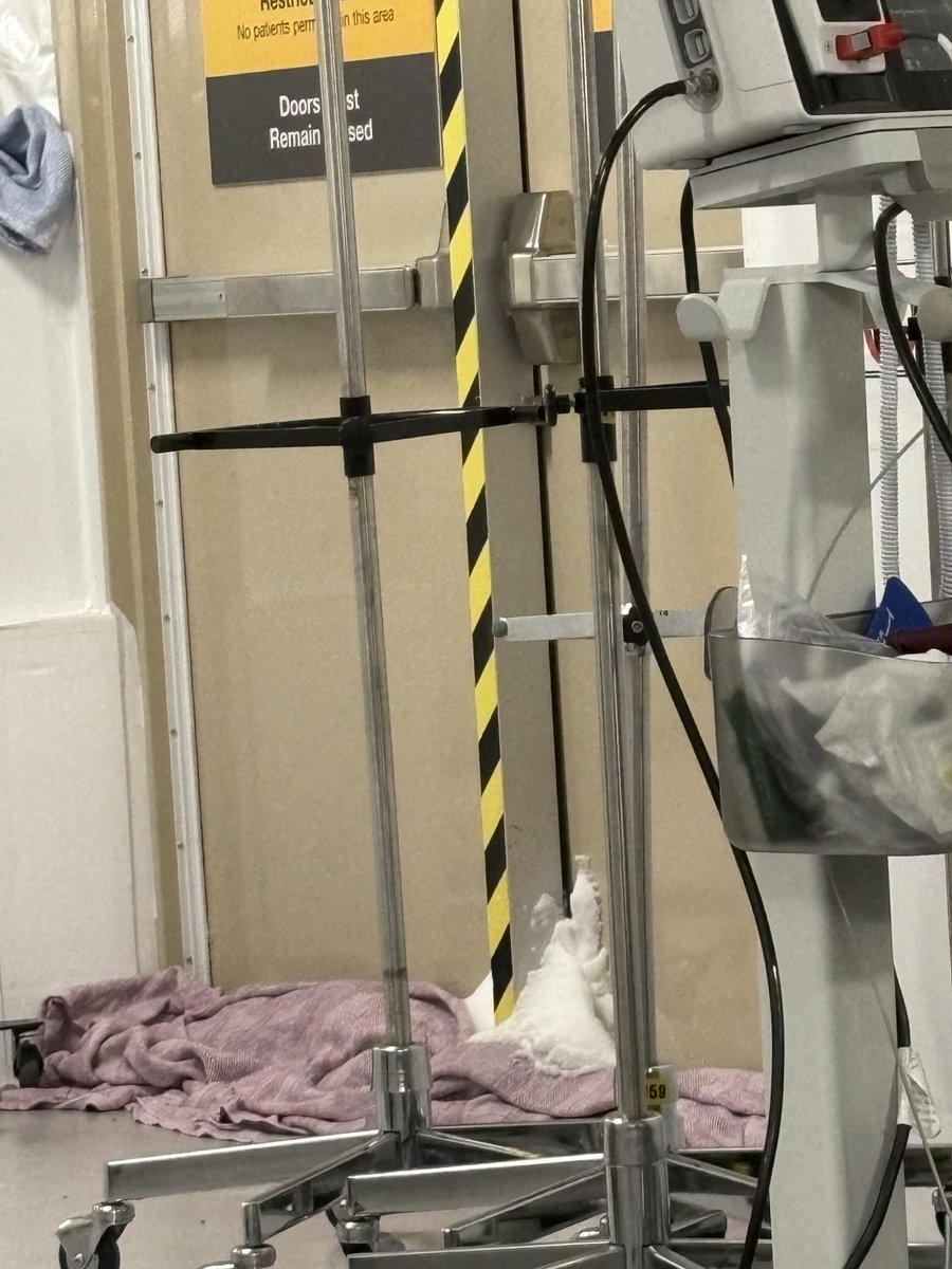 lost_stuff's tweet photo. @TheBreakdownAB @ABDanielleSmith @albertaNDP Emergency department in Calgary. Is this the Alberta advantage? https://t.co/3pZhiONnSQ