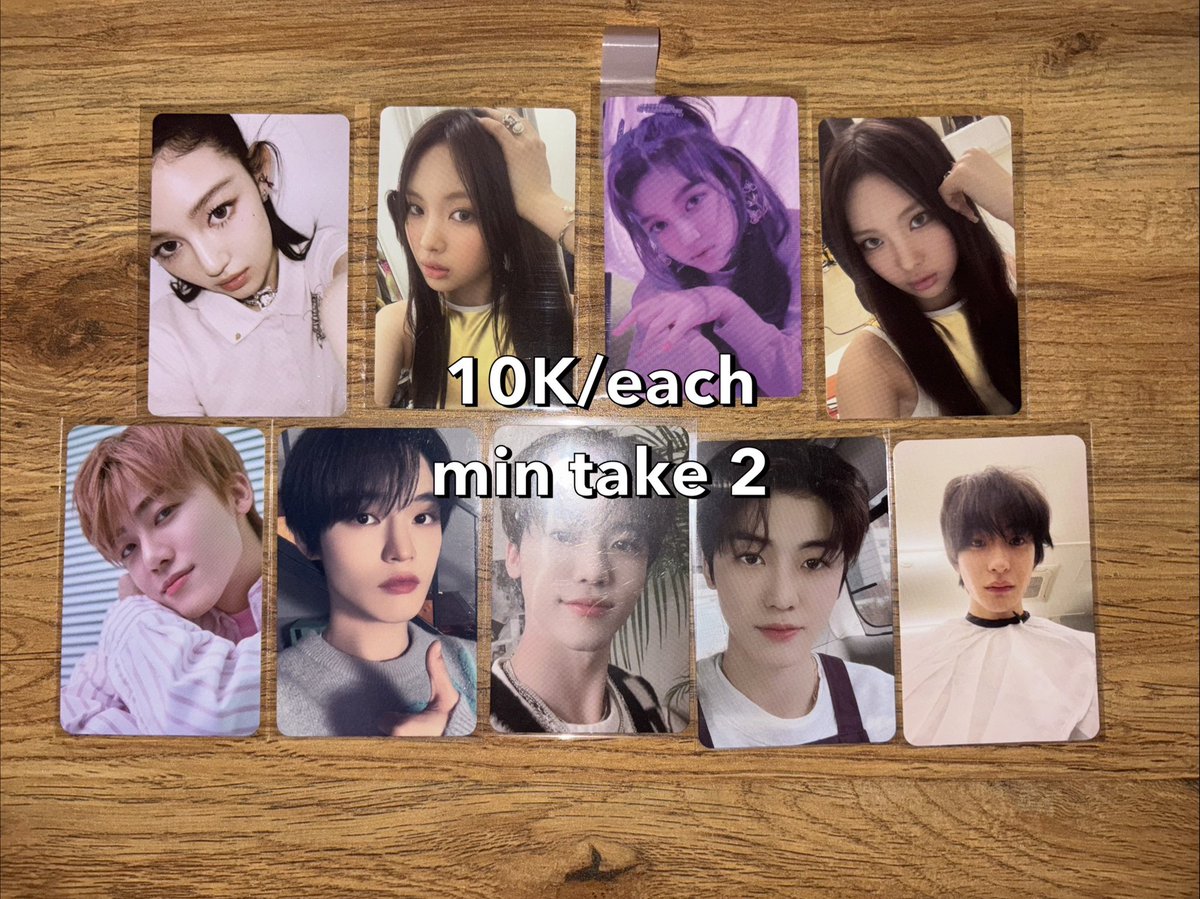 568O72's tweet photo. ‼️ HELP RT ‼️

wts - aespa nct newjeans riize
🏠 jaktim, ina

→ prefer take all (430K) but can each 
→ exc fee packing dan admin oren
→ not for sensitive/wasting time buyer
→ free for takeall 

wts photocard aespa karina winter danielle hyein jaemin anton

#zonauang #zonasbt https://t.co/G8gytZf1Su
