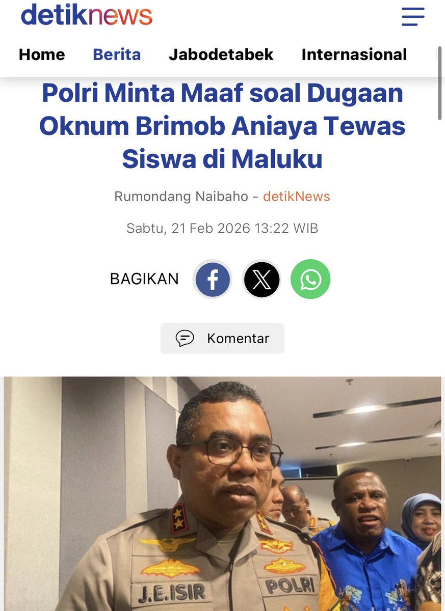 <a href="/DivHumas_Polri/">Humas Polri</a> Jangan lupa untuk menyelingi acara dengan permohonan maaf. 🫵🏻🙂