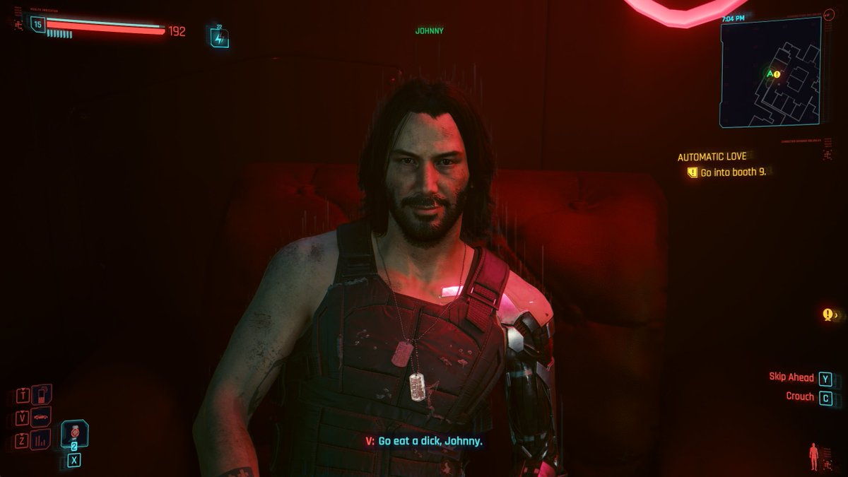 his ass was way too happy being told that