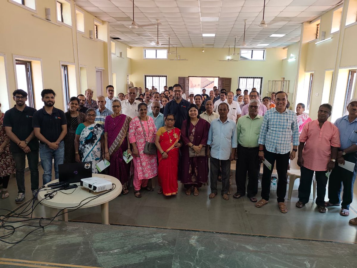 VamanWrites's tweet photo. Heartfelt thanks to Mrs. @sulakshanasawa1  for gracing our Senior Citizens Workshop at Sanquelim. Her warm words, thoughtful insights &amp; genuine encouragement truly uplifted our elders. Grateful for her constant support in cheering them on 🙏 https://t.co/eDQs42CMGi