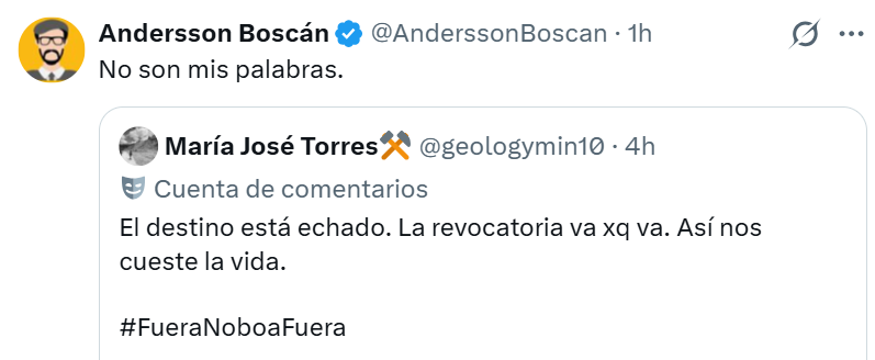 MarioRHache's tweet photo. @geologymin10 @geologymin10 Te acaba de miccionar #AnderssonBoscan https://t.co/O1NVdRMfYf