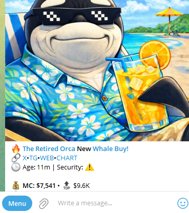 SOL Trending PAID ✅

$RetiredOrca

Fk1dCYQxfc7LyLcnS5ZmFM1kwGNvsCNnfNvzR323pump