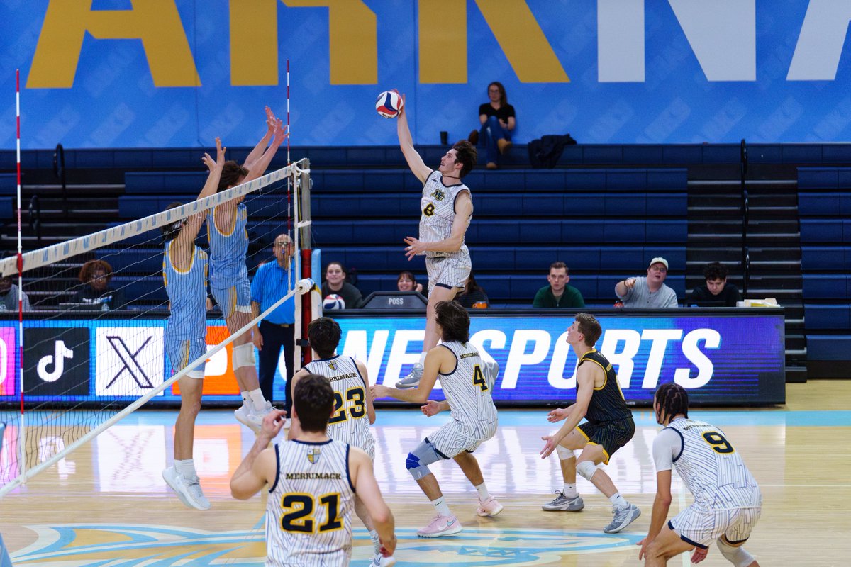Merrimack Men's Volleyball tweet media