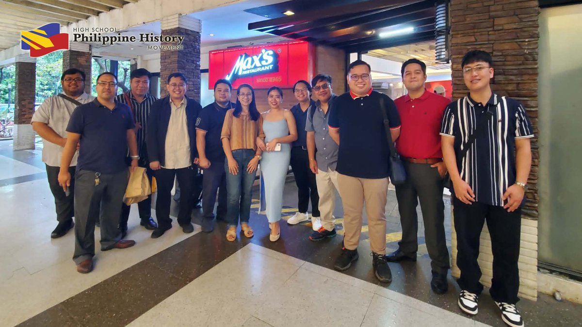 ReturnPhilHisHS's tweet photo. ANNUAL BOARD MEETING

Last January 10, 2026, the Board of Trustees of the High School Philippine History Movement convened for its Annual Board Meeting at Max’s Restaurant in Quezon Memorial Circle, Quezon City. https://t.co/5HGVj3S7Nc