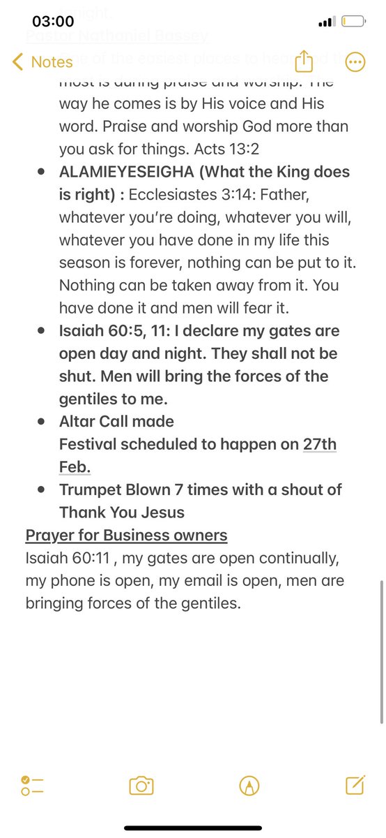 Hallelujah Challenge day 13 done ✅💃🏾
Incase you missed it 
Prayer points, decrees and declarations from Day 13
See you in Day 14🤭☺️ <a href="/nathanielblow/">Nathaniel Bassey</a> 

#hallelujahchallenge #HallelujahChallenge2026 #HallelujahChallengeFeb2026 #hallelujahchallengeday13
 #hallelujahchallengefeb