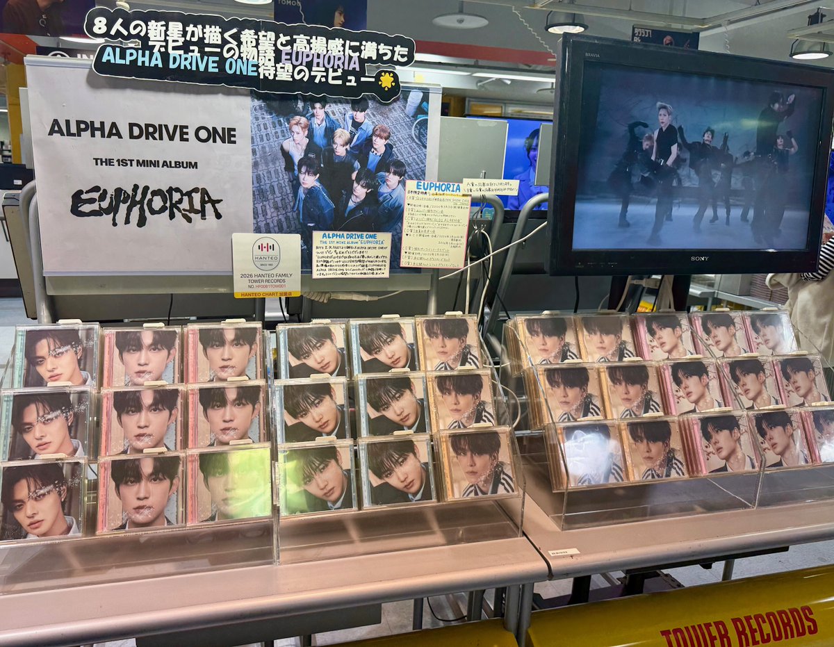 ALPHA DRIVE ONE】 EUPHORIA: 1st Mini Album (JEWEL CASE Ver.) 日本