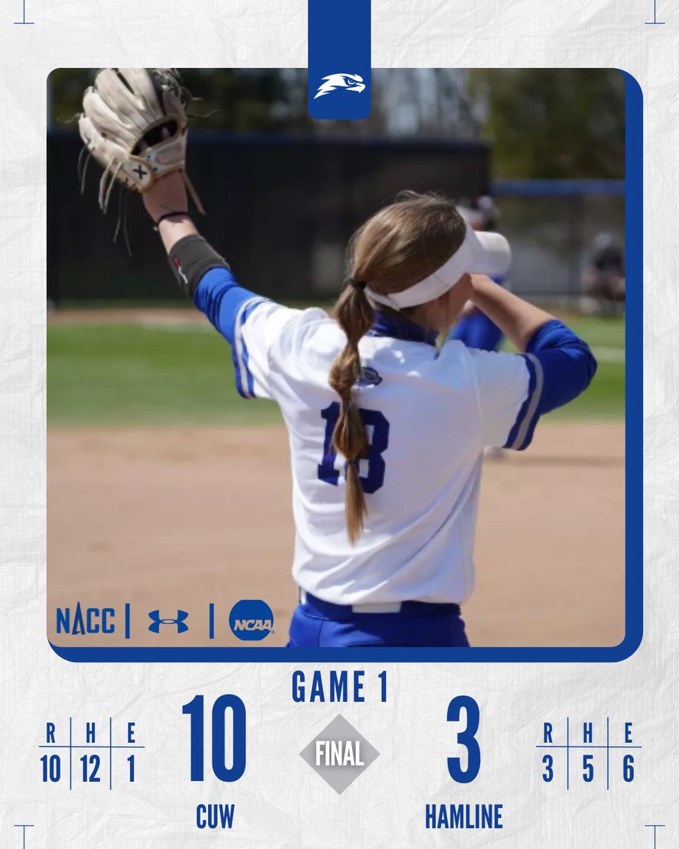 CUW Softball tweet media