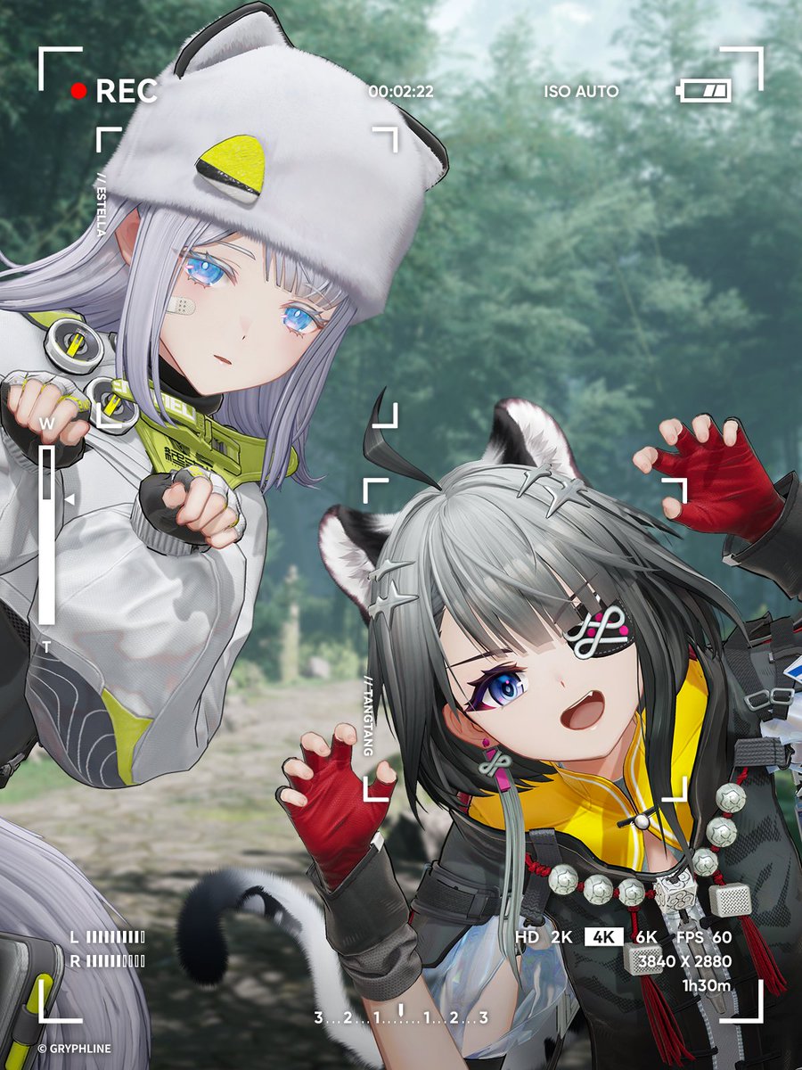 New Estella &amp; Tangtang Official Art 

#ArknightsEndfield #エンドフィールド