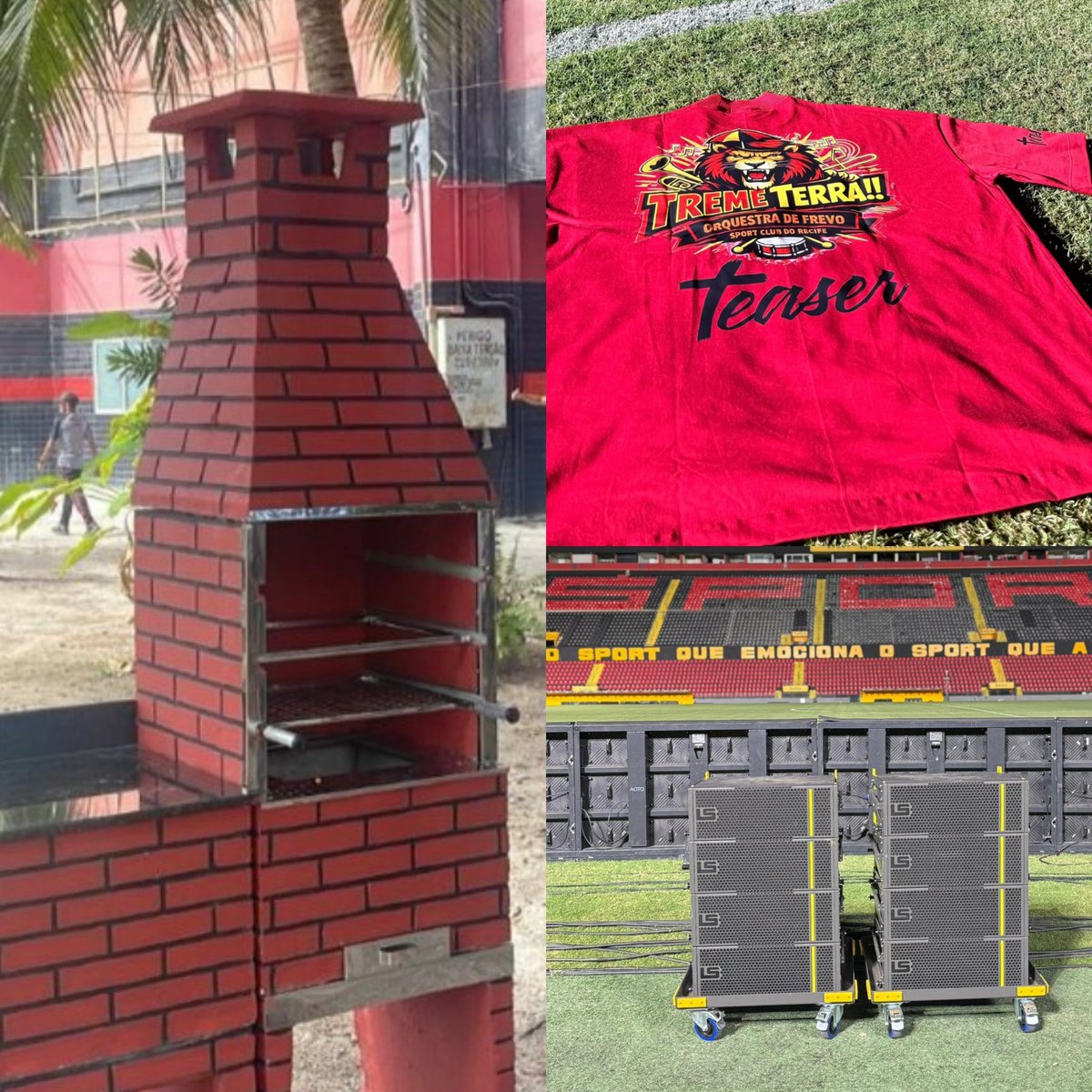 montisquier's tweet photo. O @sportrecife tá mandando bem! 👊 Parabéns @MatheusSMaior e @kadicopereira, e toda a equipe!
1 - Sistema de Som top! 2 - Treme Terra de volta! 3 - Churrasqueiras no estacionamento, É FOGO, né carga não. #Sport #RubroNegra #IlhaDoRetiro" https://t.co/5HuHehcCMb