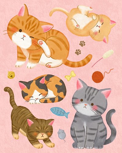 Post by ひびのりえ🐿️ on X: #猫の日🐈