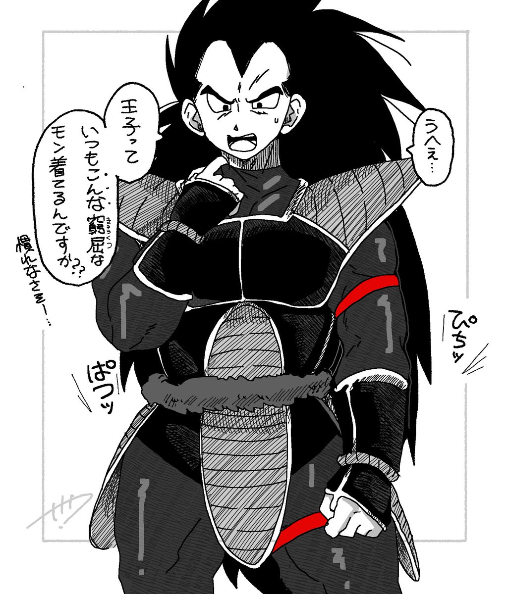 インナー着用ラディッツ 