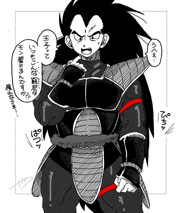 インナー着用ラディッツ 